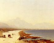 桑弗德 罗宾逊 吉弗德 : The Road by the Sea, near Palermo, Sicily